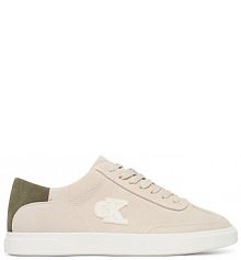 Sneakersy Calvin Klein beżowe damskie 