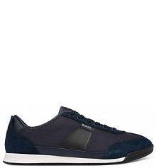 Sneakersy BOSS granatowe męskie 