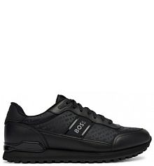 Sneakersy BOSS czarne męskie 