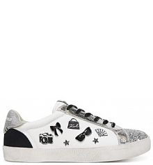 Sneakersy KARL LAGERFELD białe damskie 
