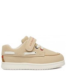 Półbuty U.S. Polo Assn. beżowe dziecięce 