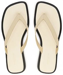 Japonki Vagabond Shoemakers kremowe damskie 