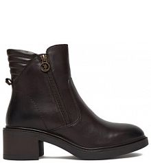 Botki na słupku U.S. Polo Assn. brązowe 