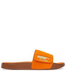 Klapki Puma brązowe damskie 