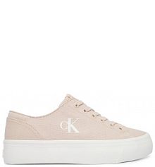 Sneakersy Calvin Klein Jeans różowe damskie 