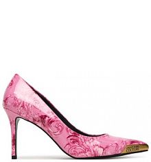 Szpilki Versace Jeans Couture różowe 