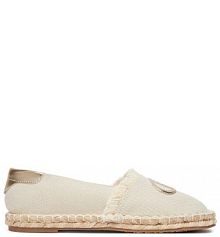 Espadryle Liu Jo kremowe damskie 