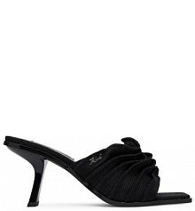 Klapki KARL LAGERFELD czarne damskie 