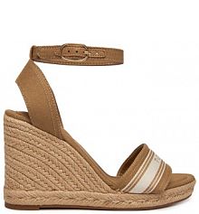 Espadryle Tommy Hilfiger beżowe damskie 