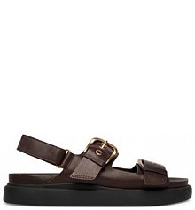 Sandały Clarks brązowe damskie 