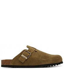 Klapki Scholl khaki męskie 