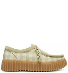 Półbuty Clarks zielone damskie 
