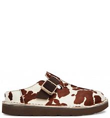 Klapki Clarks brązowe damskie 