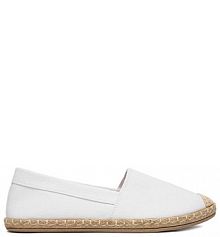 Espadryle JENNY białe damskie 