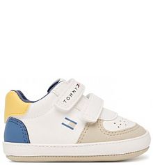 Sneakersy Tommy Hilfiger białe dziecięce 