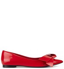 Baleriny GINO ROSSI czerwone damskie 