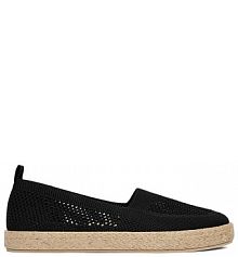 Espadryle JENNY czarne damskie 