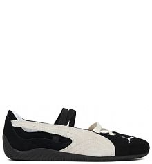 Baleriny Puma czarne damskie 