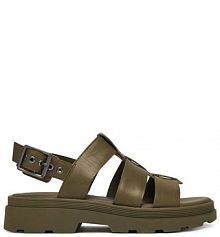 Sandały Clarks zielone damskie 