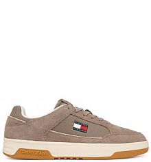 Sneakersy Tommy Jeans brązowe męskie 
