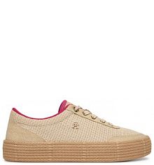 Espadryle Tommy Hilfiger beżowe damskie 