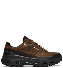 Buty trekkingowe niskie On brązowe męskie 