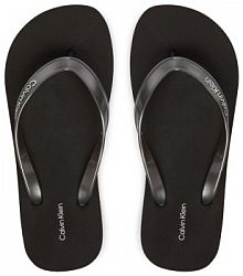 Japonki Calvin Klein czarne damskie 
