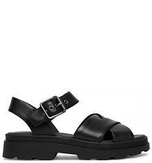 Sandały Clarks czarne damskie 