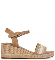Espadryle Tommy Hilfiger beżowe damskie 