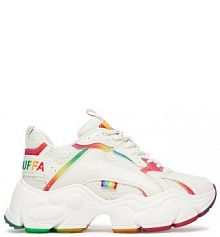 Sneakersy Buffalo białe damskie 