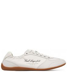 Sneakersy KARL LAGERFELD białe damskie 