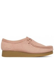 Półbuty Clarks różowe damskie 