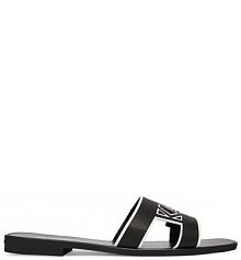 Klapki KARL LAGERFELD czarne damskie 