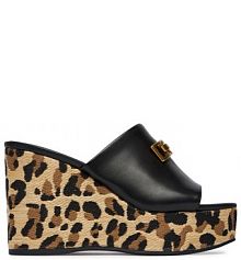 Klapki Guess czarne damskie 