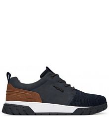 Sneakersy Bugatti granatowe męskie 