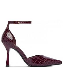 Szpilki DeeZee bordowy 