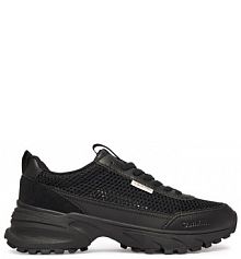 Sneakersy Calvin Klein czarne damskie 