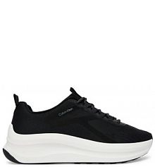 Sneakersy Calvin Klein czarne damskie 
