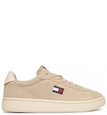 Sneakersy Tommy Jeans beżowe damskie 