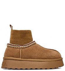 Śniegowce Badura brązowe damskie 