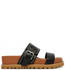 Klapki Liu Jo czarne damskie 