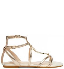 Sandały Liu Jo złote damskie 