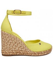 Espadryle Tommy Hilfiger żółte damskie 