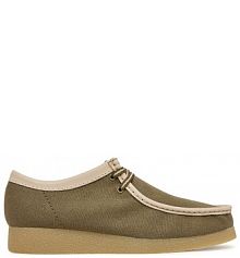 Półbuty Clarks zielone męskie 
