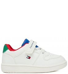 Sneakersy Tommy Hilfiger białe dziecięce 