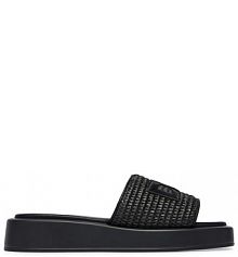 Klapki DKNY czarne damskie 