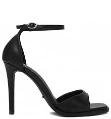Sandały na szpilce DeeZee czarne 