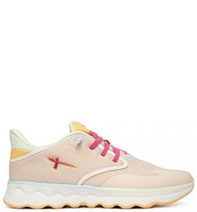 Sneakersy Tamaris kremowe damskie 