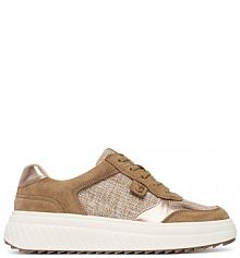 Sneakersy Caprice brązowe damskie 