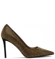 Szpilki Eva Minge złote 